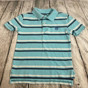 Boy’s CHAPS striped collar shirt 8